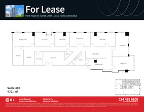2911 Turtle Creek Blvd, Dallas, TX for lease Floor Plan- Image 1 of 1