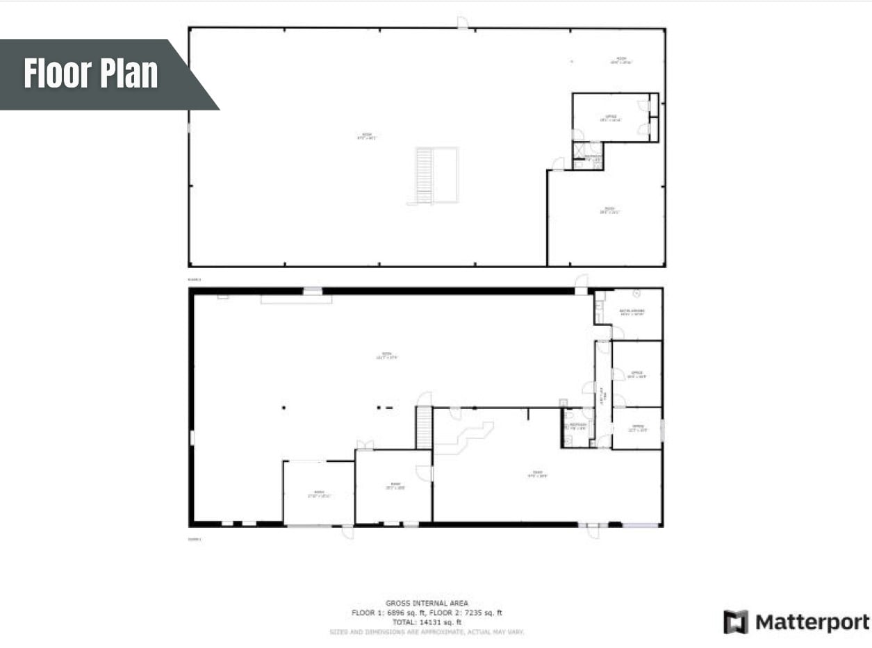 7415 Grove Rd, Frederick, MD à vendre Plan d’étage- Image 1 de 23