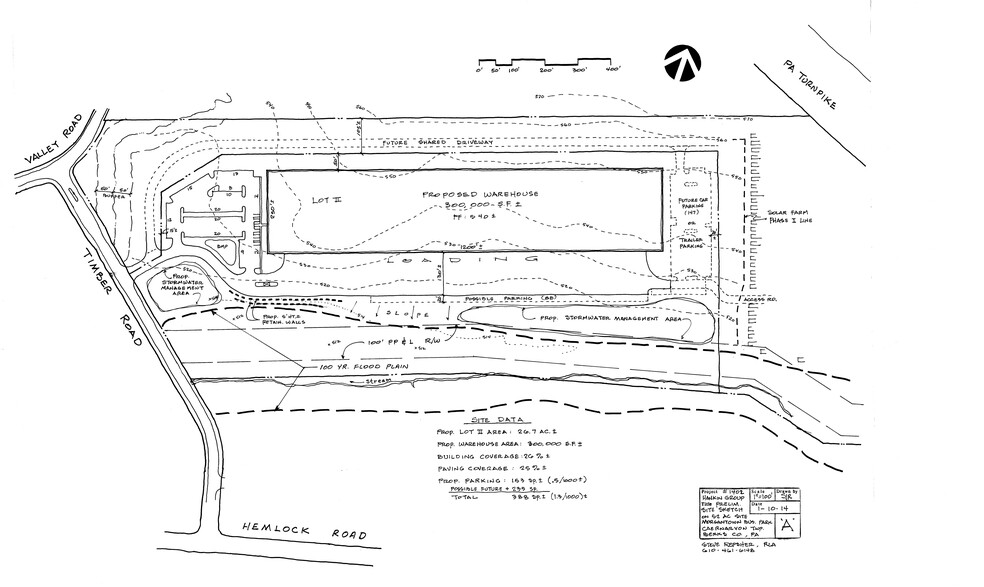 Valley & Timber Rd, Morgantown, PA à louer - Plan de site - Image 3 de 5