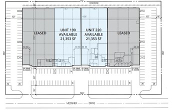 180-230 Messner Dr, Wheeling, IL for lease Site Plan- Image 1 of 1