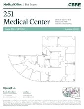 251 Medical Center Blvd, Webster, TX for lease Interior Photo- Image 1 of 1