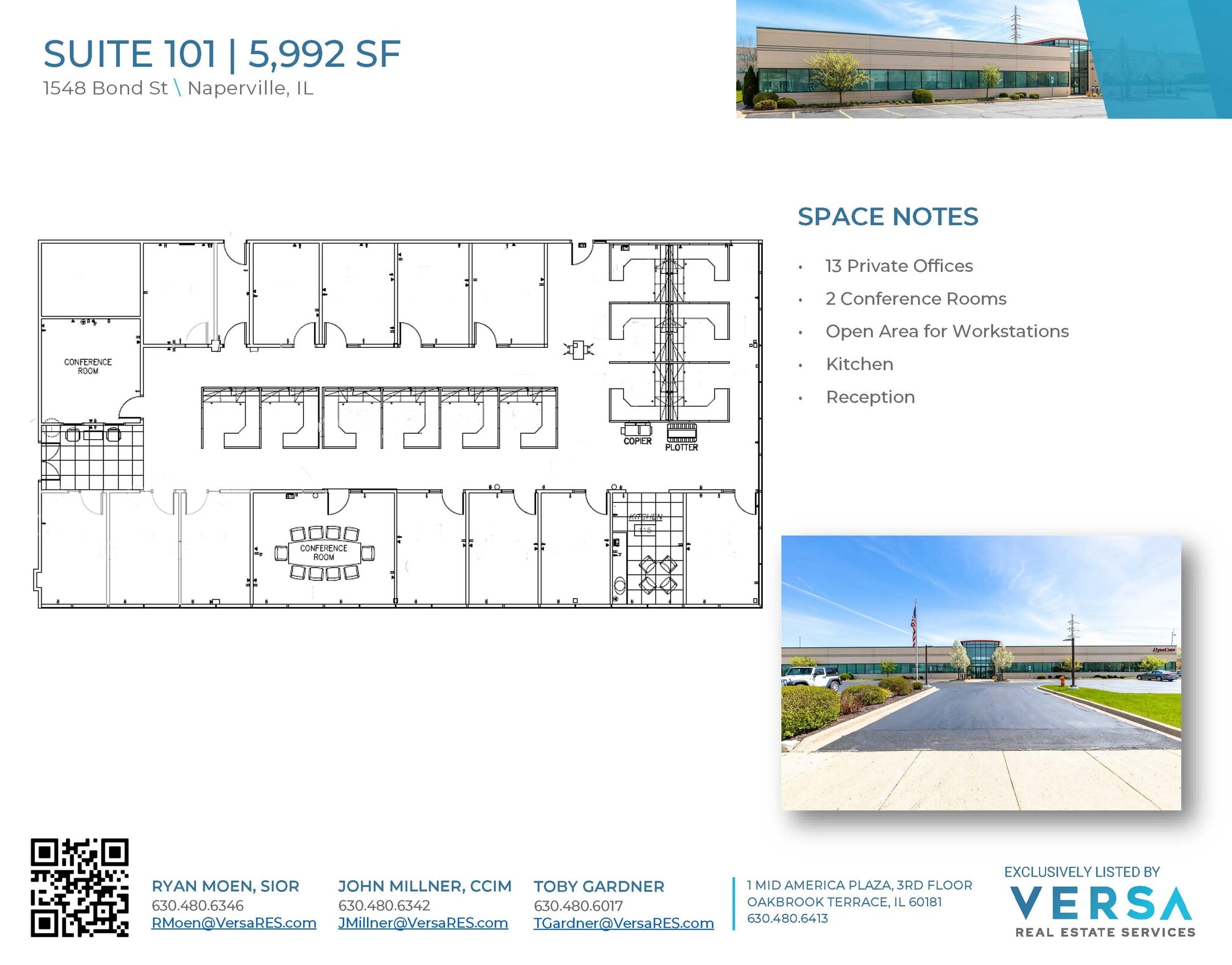 1548 Bond St, Naperville, IL for lease Interior Photo- Image 1 of 1