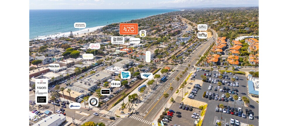 466-470 S Coast Highway 101, Encinitas, CA à louer - Photo du bâtiment - Image 2 de 5