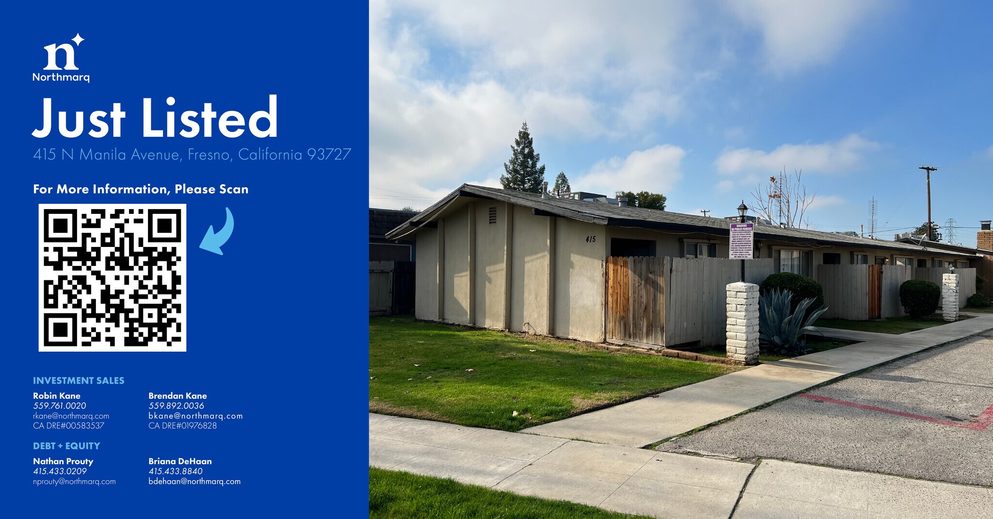 415 N Manila Ave, Fresno, CA à vendre Photo du bâtiment- Image 1 de 1