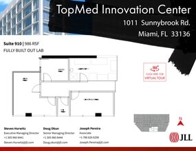 1011 Sunnybrook Rd, Miami, FL à louer Plan de site- Image 2 de 2