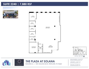 1301 Solana Blvd, Westlake, TX à louer Plan d  tage- Image 2 de 2