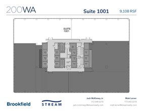 200 W Adams St, Chicago, IL for lease Floor Plan- Image 1 of 1