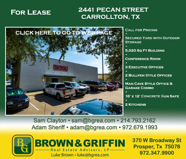 More details for 2441 Pecan St, Carrollton, TX - Office for Lease