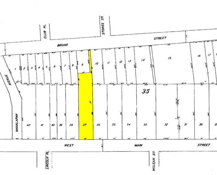 71 W Main St, Freehold, NJ à vendre - Plan cadastral - Image 1 de 1