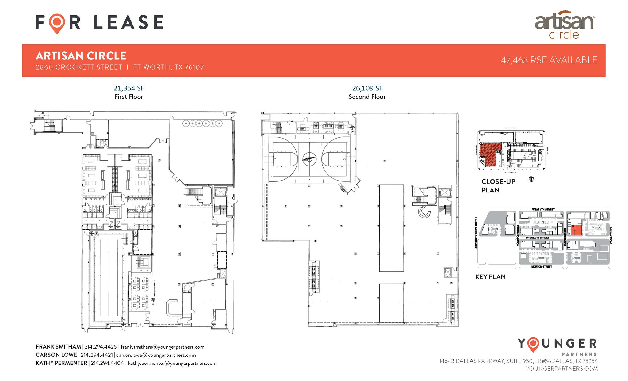 2973 W 7th St, Fort Worth, TX for lease Floor Plan- Image 1 of 1