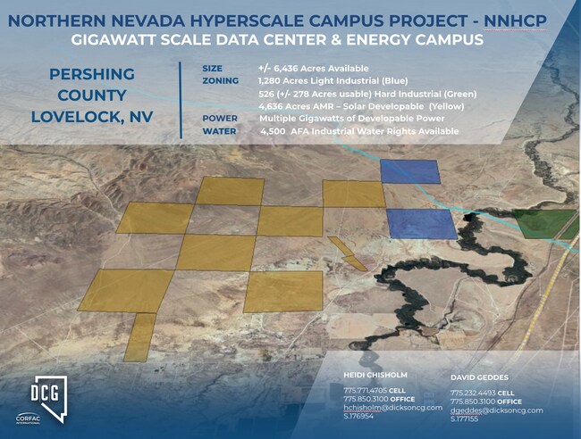 Plus de détails pour 0 Frontage Road, Lovelock, NV - Terrain à vendre