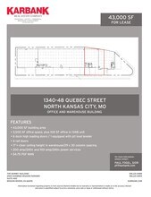 1240-1348 Quebec St, North Kansas City, MO for lease Floor Plan- Image 1 of 1