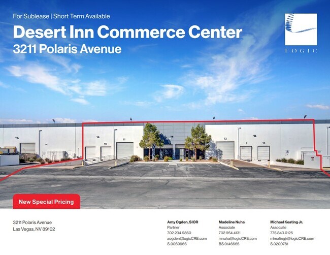 Plus de détails pour 3211 Polaris Ave, Las Vegas, NV - Industriel à louer