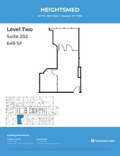 427 W 20th St, Houston, TX for lease Floor Plan- Image 1 of 1