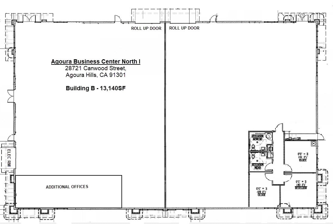 28721 Canwood St, Agoura Hills, CA for lease Floor Plan- Image 1 of 2
