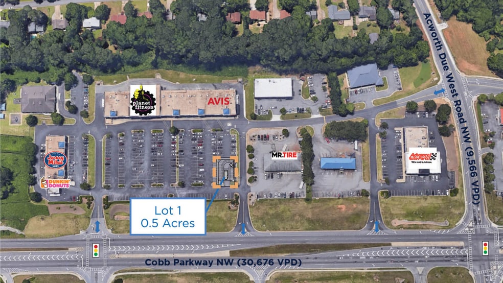 N Cobb Pky, Kennesaw, GA for lease - Primary Photo - Image 1 of 4