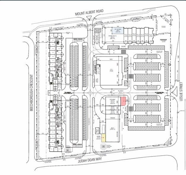 19086 Leslie St, Sharon, ON for lease - Site Plan - Image 1 of 1