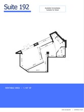 10155 102nd St NW, Edmonton, AB à louer Plan d’étage- Image 1 de 1