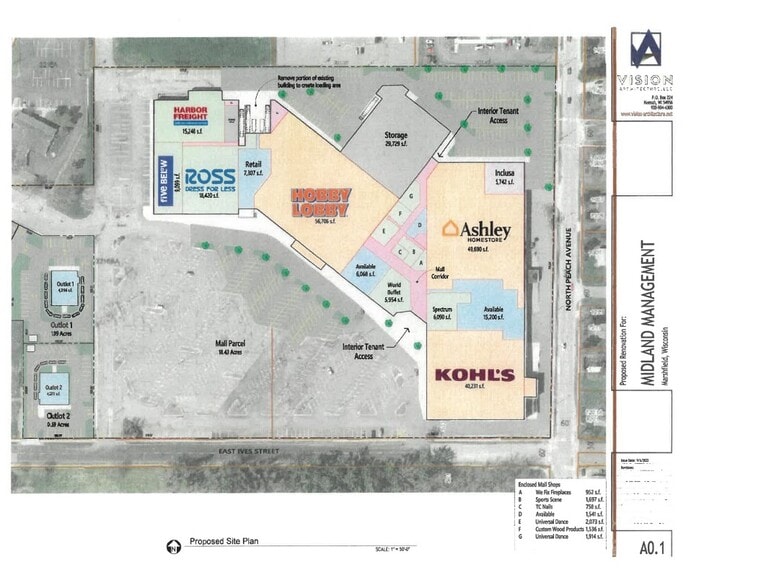 Outlot 2 E Ives st, Marshfield, WI for sale - Building Photo - Image 3 of 3