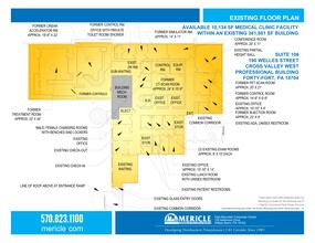 180-190 Welles St, Forty Fort, PA à louer Plan de site- Image 2 de 20