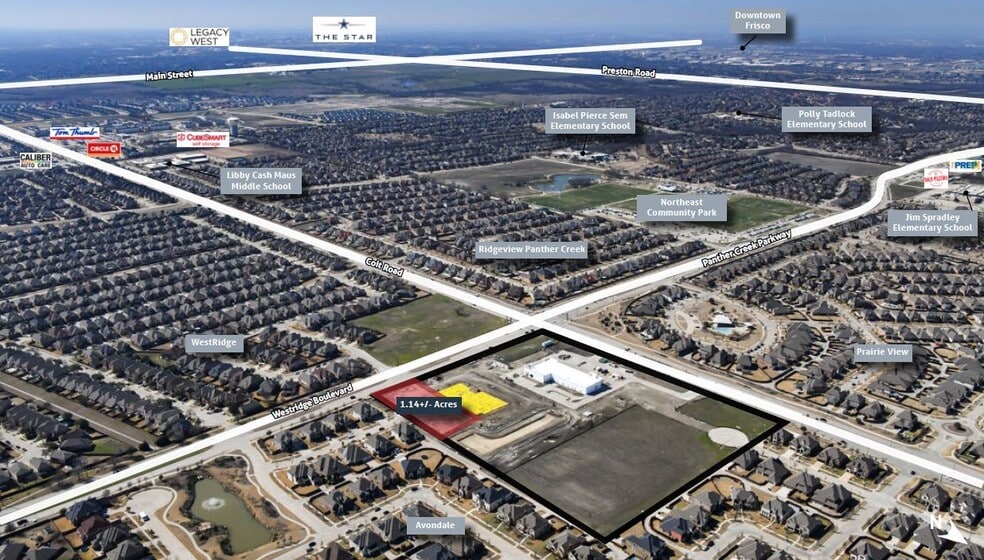 Westridge Boulevard, Frisco, TX for sale - Building Photo - Image 2 of 4