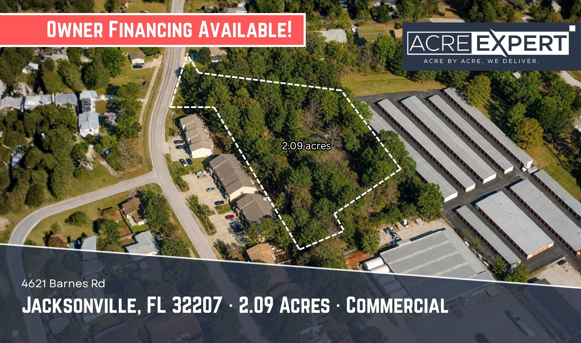 4621 Barnes Rd, Jacksonville, FL à vendre Photo principale- Image 1 de 8
