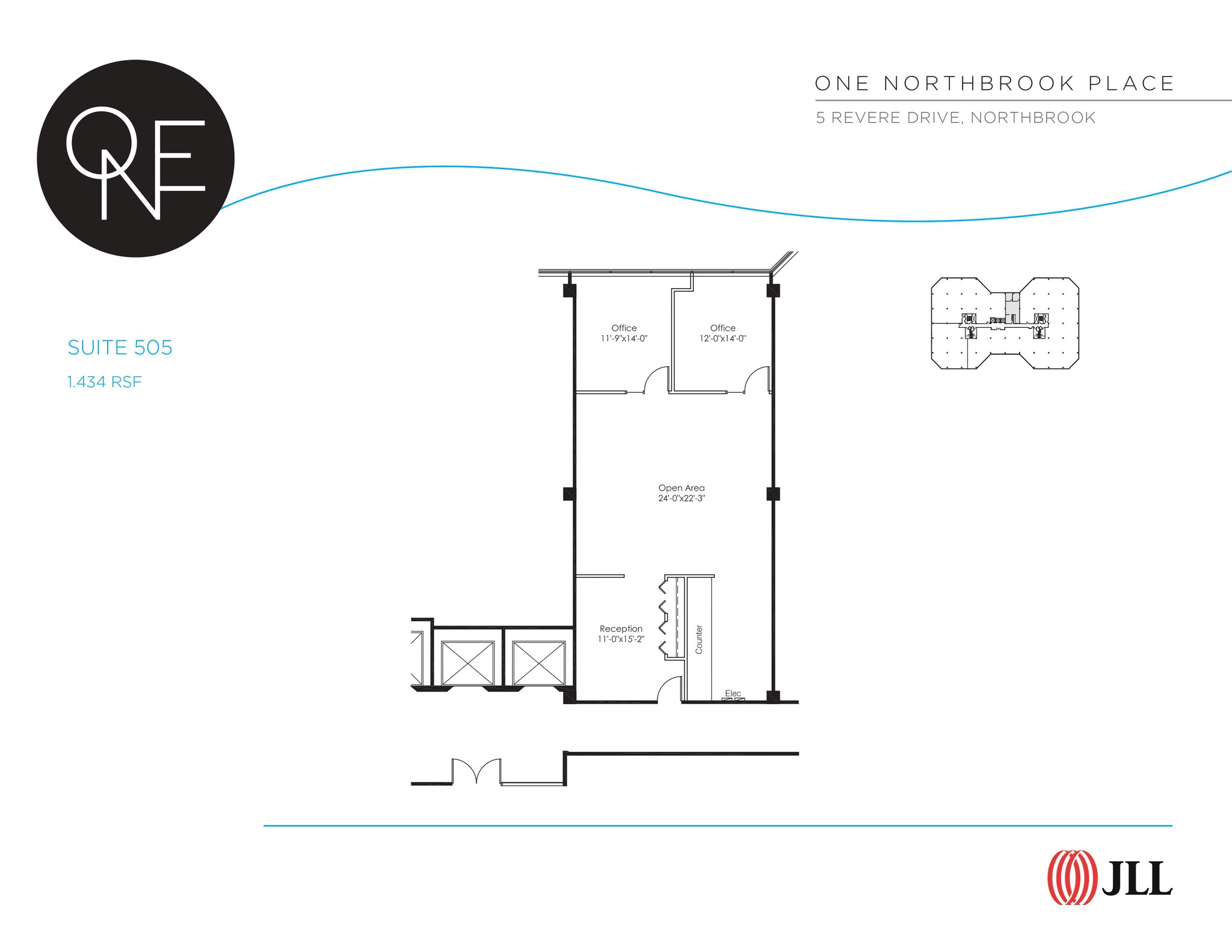 5 Revere Dr, Northbrook, IL for lease Floor Plan- Image 1 of 1