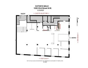 1028 33rd St NW, Washington, DC for lease Floor Plan- Image 1 of 15