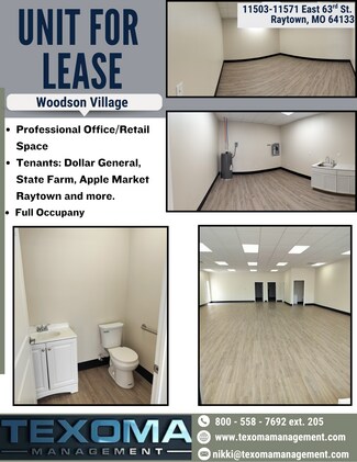 Plus de détails pour 11501-11573 E 63rd St, Raytown, MO - Bureau/Commerce de détail, Commerce de détail à louer