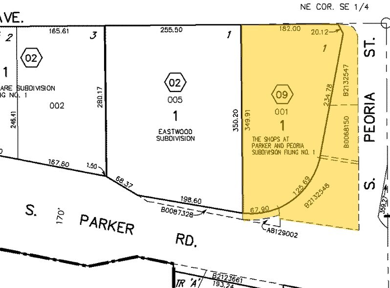 S Peoria St, Aurora, CO à louer - Plan cadastral - Image 3 de 3
