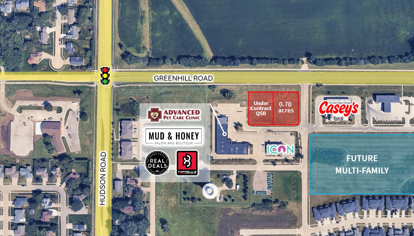 Greenhill Road & Algonquin Drive, Cedar Falls, IA for sale Primary Photo- Image 1 of 5