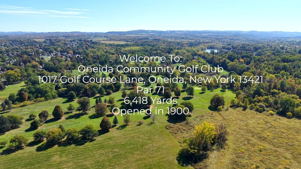 1017 Golf Course Ln, Oneida, NY à vendre - Vidéo sur l’inscription commerciale - Image 2 de 5