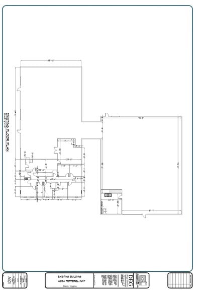 4034 Pepperell Way, Dublin, VA for lease - Floor Plan - Image 2 of 11