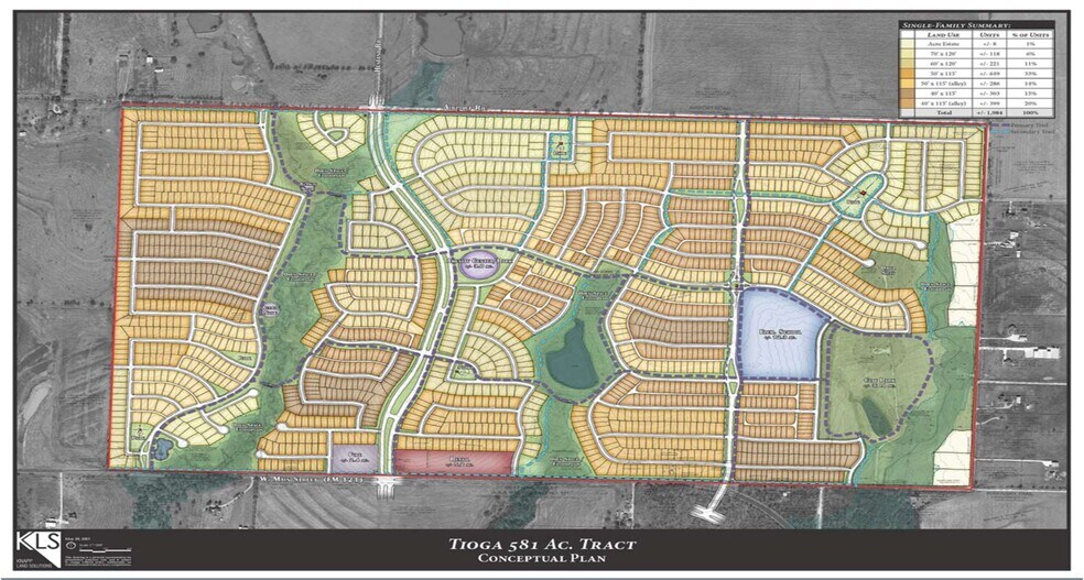 410 Main st, Tioga, TX à vendre - Plan de site - Image 3 de 4