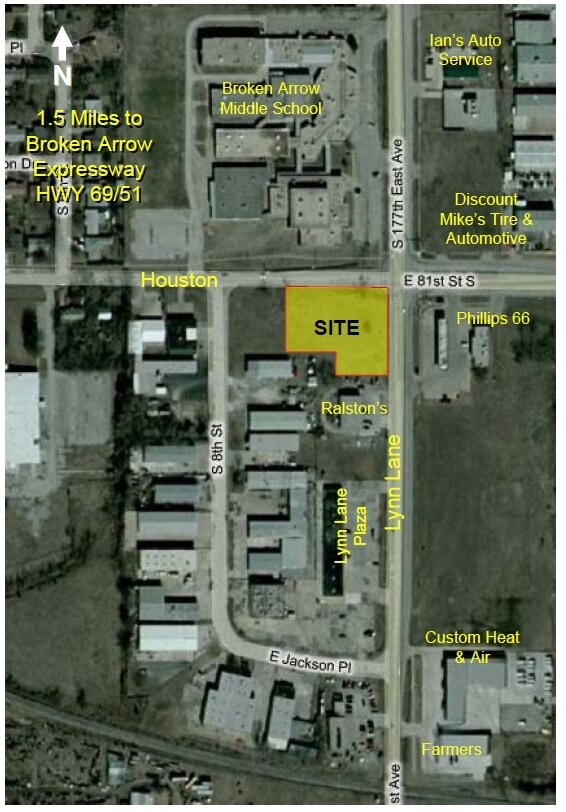 805 Houston Street, Broken Arrow, OK à vendre Photo principale- Image 1 de 6