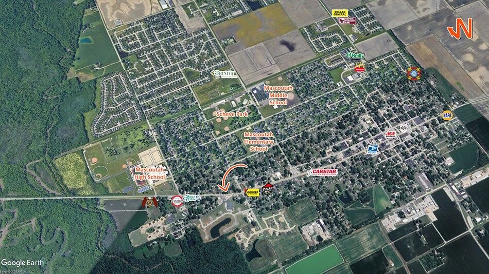 1040 W Main St, Mascoutah, IL à louer - Aérien - Image 3 de 11