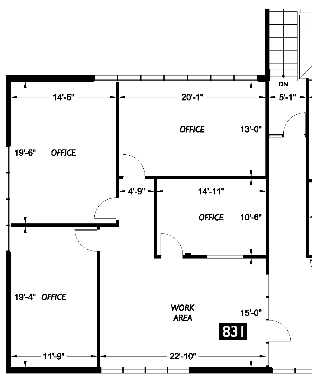 679-699 Strander Blvd, Tukwila, WA à louer Plan d’étage- Image 1 de 1