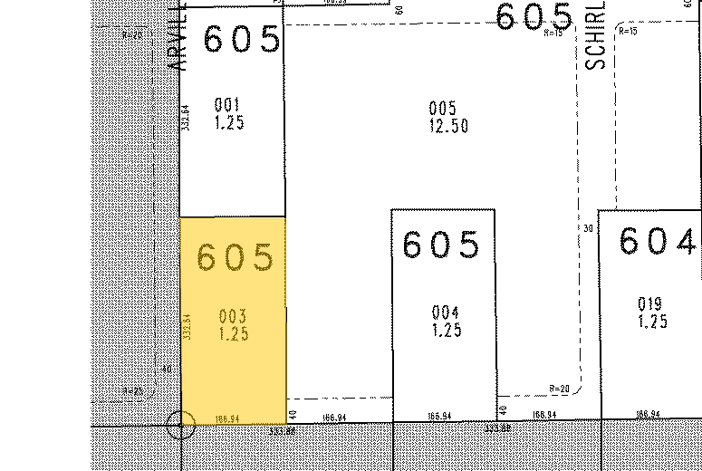 Arville St, Las Vegas, NV à vendre - Plan cadastral - Image 1 de 2