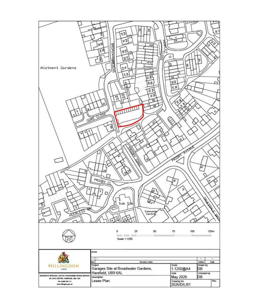 Broadwater Gdns, Uxbridge for sale - Goad Map - Image 2 of 2
