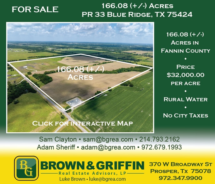 201 Private Road 33, Blue Ridge, TX à vendre - Photo principale - Image 1 de 3