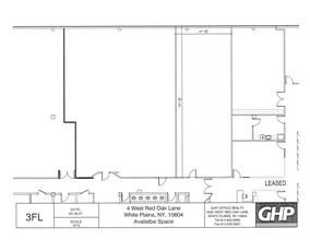 4 W Red Oak Ln, White Plains, NY à louer Plan de site- Image 1 de 2