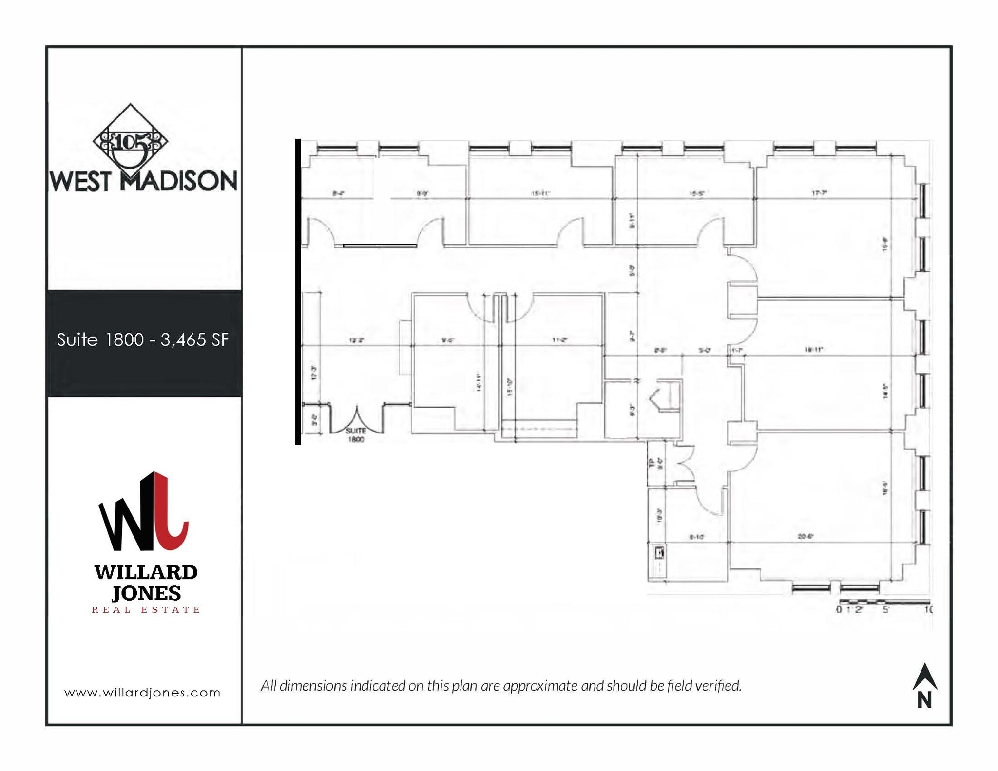105 W Madison St, Chicago, IL for lease Floor Plan- Image 1 of 1