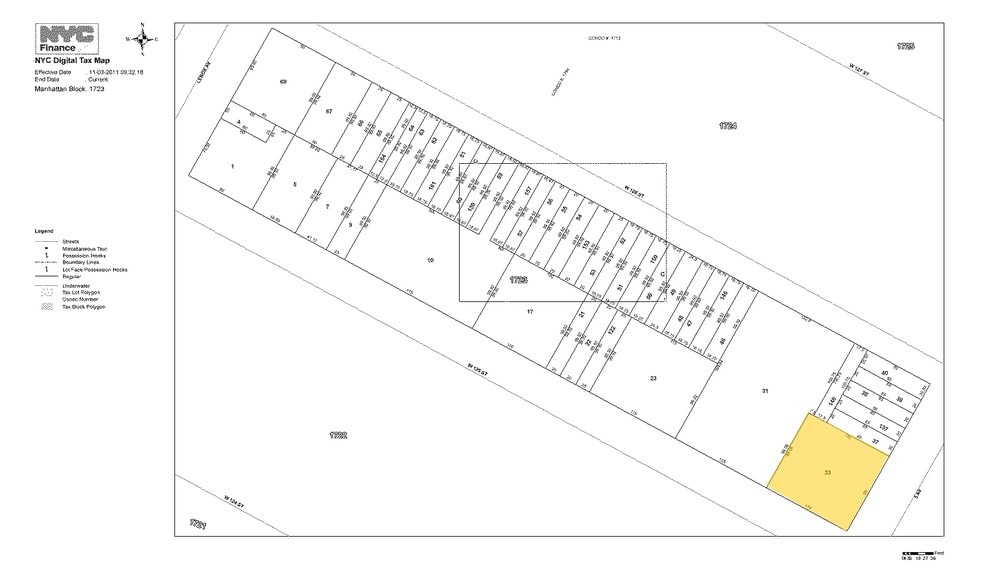 1-3 W 125th St, New York, NY à louer - Plan cadastral - Image 2 de 18