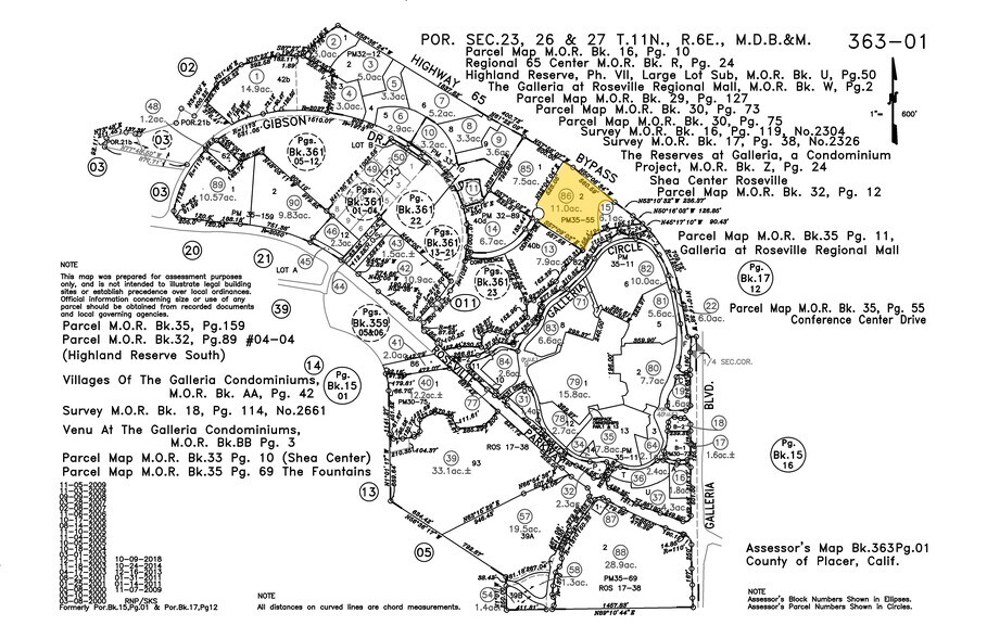 290 Conference Center Dr, Roseville, CA for sale - Plat Map - Image 2 of 2