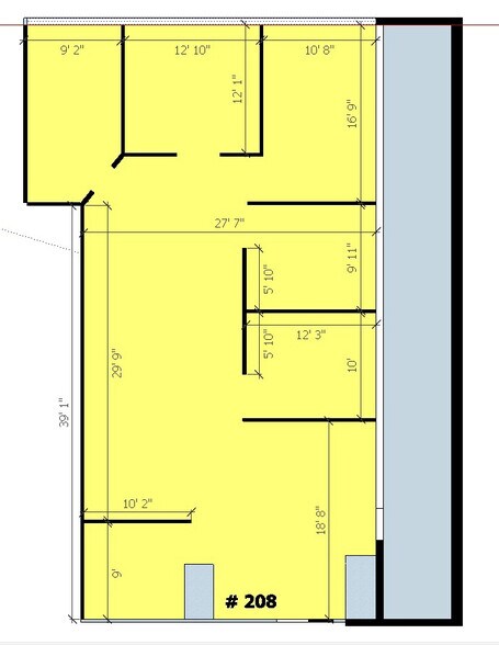3112 11th Ave NE, Calgary, AB à louer - Plan d’étage - Image 2 de 12