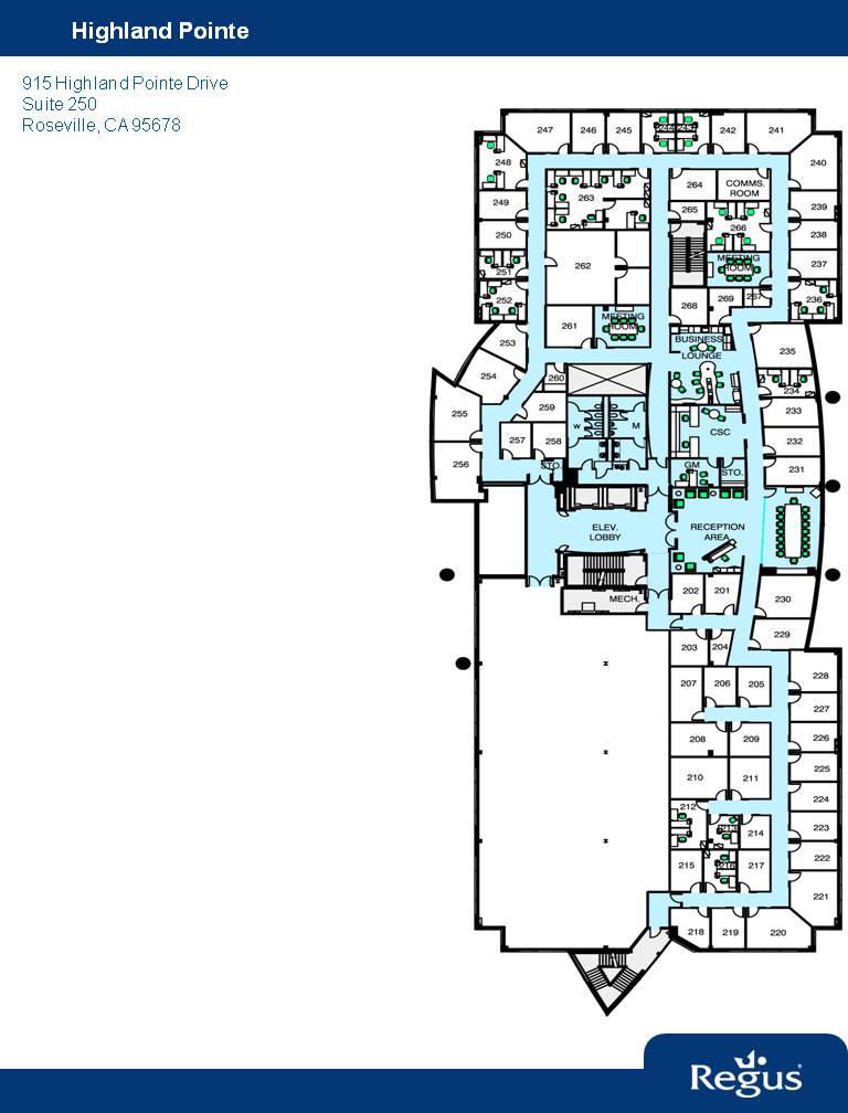 915 Highland Pointe Dr, Roseville, CA for lease Floor Plan- Image 1 of 9