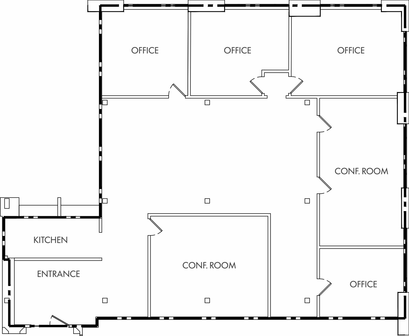 343 W Erie St, Chicago, IL à louer Plan d’étage- Image 1 de 1