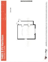 1465 S Fort Harrison Ave, Clearwater, FL for lease Site Plan- Image 2 of 2