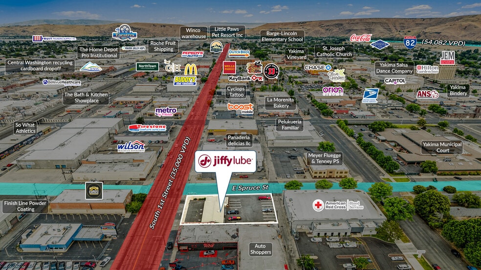 301 S 1st St, Yakima, WA à vendre - Photo du bâtiment - Image 2 de 5