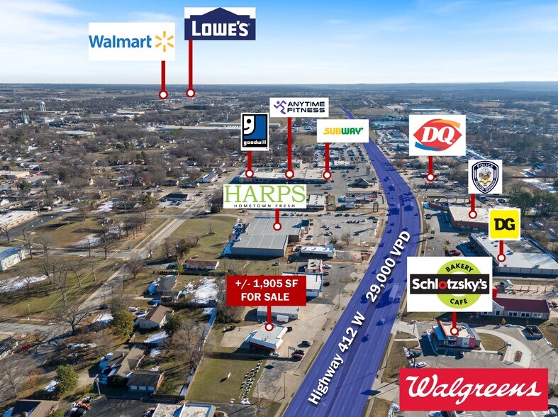403 Highway 412 W, Siloam Springs, AR à vendre - Photo du bâtiment - Image 2 de 38